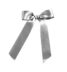 Shiny bow, isolated on white