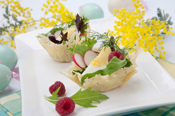 Parmesan baskets