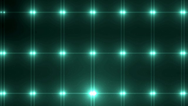 Floodlights neon disco background. Abstract motion background, shining lights, energy waves.