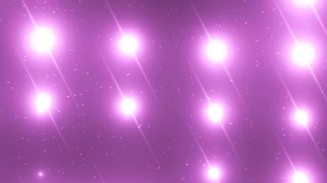 Floodlights pink disco background. Abstract motion background, shining lights, energy waves.