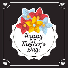 happy mothers day design 