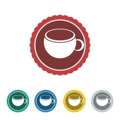 cafe logo icon Vector