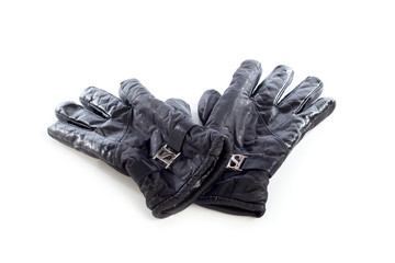back leather driving gloves