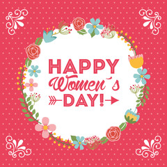 happy womens day design 