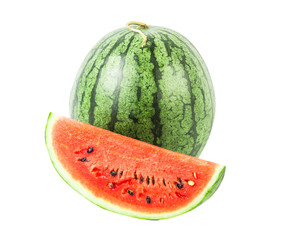 water melon on white background