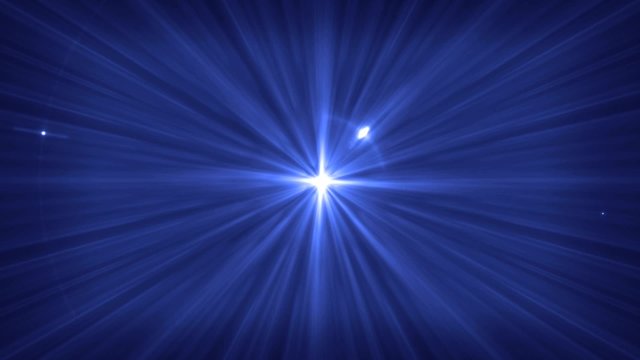 Animation blue particle and star animation. Explosion star. looping animation.