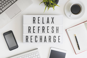 Relax, refresh and recharge in office - 102788161
