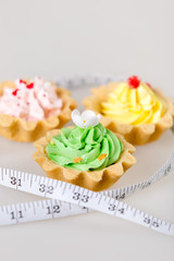 Unhealthy nutrition concept