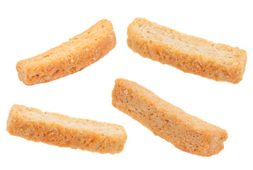 White bread crackers stick