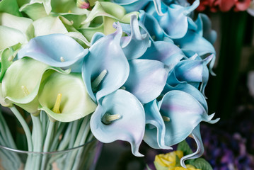 Silk flowers series