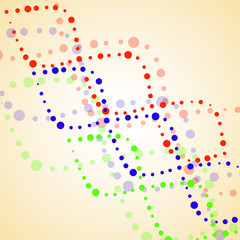 Dna spiral. Abstract background