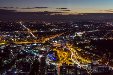 Fototapeta premium auckland night view