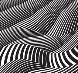 optical art background abstract greyscale artwork black and whit © am54