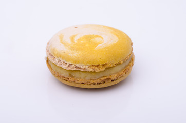 french sweet delicacy, macaroons variety closeup.
