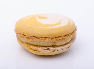 french sweet delicacy, macaroons variety closeup.