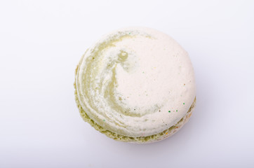 french sweet delicacy, macaroons variety closeup.