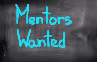 Obraz premium Mentors Wanted Concept