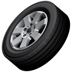 Obraz premium Automotive wheel