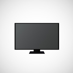 .Tv screen, monitor. Vector