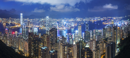 Fototapeta premium Victoria Harbor of Hong Kong