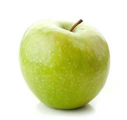 Green apple isolated on white background