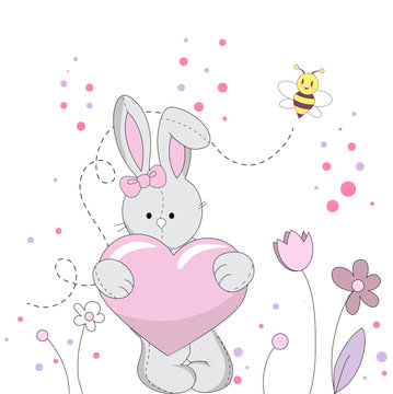 Romantic Bunny, Valentine's Day