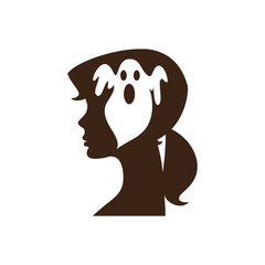 Phobia. Vector illustration