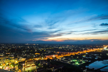 View of Downtown Prachuap Khiri Khan District from Thailand