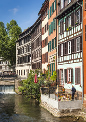 Fototapeta na wymiar Straßburg - Gerberviertel, la petite France