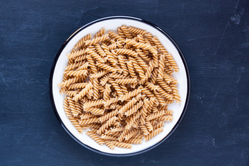 raw wholewheat pasta