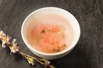さくら茶　Cherry blossom(sakura) japanese Herb tea