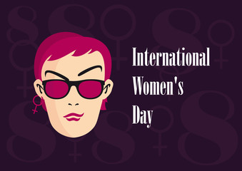 International women day. Celebrated on March 8 every year. Celebration of respect, appreciation and love towards women. A celebration of the economic, political and social achievements of women.