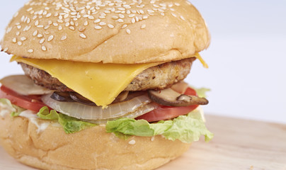 Burger pork