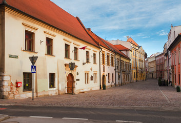 Fototapeta street in old Krakow, Poland obraz