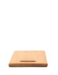 chopping board isolated on white