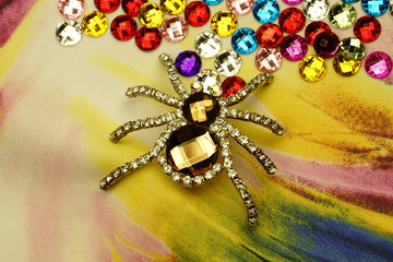 spider brooch