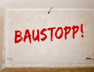 Baustopp