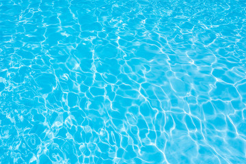 Water surface in swimming pool