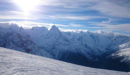 Горы Домбай 2