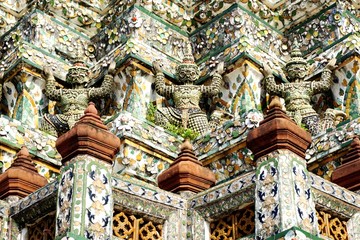 The Wat Arun Buddhist temple in Bangkok