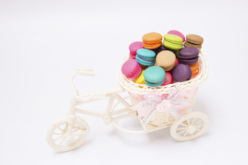 Macarons many colors