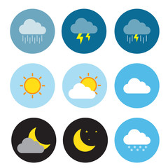 weather flat icon