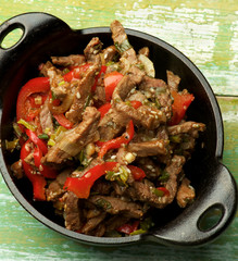 Beef Stir-fry with Sesame