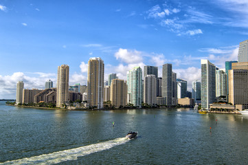 Fototapeta na wymiar Beautiful Miami landscape