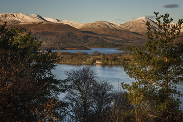 Loch Lomond Valley view