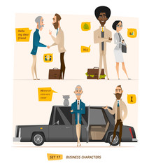 Business characters scene