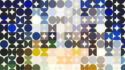 Bokeh light, shimmering blur spot lights on multicolored abstrac