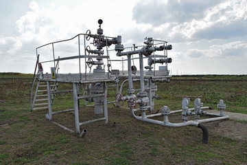 Equipment of an oil well