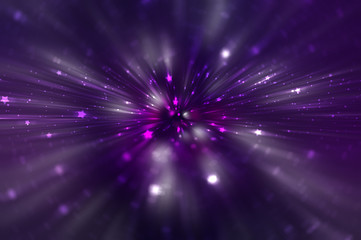 abstract violet background. explosion star.