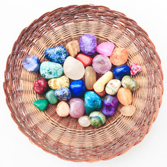 Basket of Gemstones